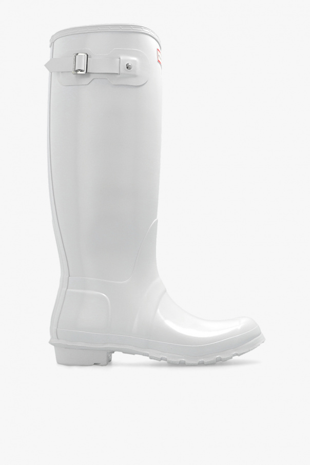 beige welly boots